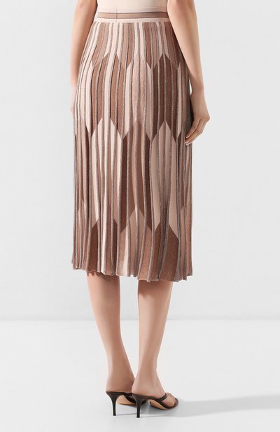 Юбка D.EXTERIOR бежевого цвета по цене 29300 руб., арт. 50359, фото 4 Юбка D.EXTERIOR, арт. 50359, фото 4