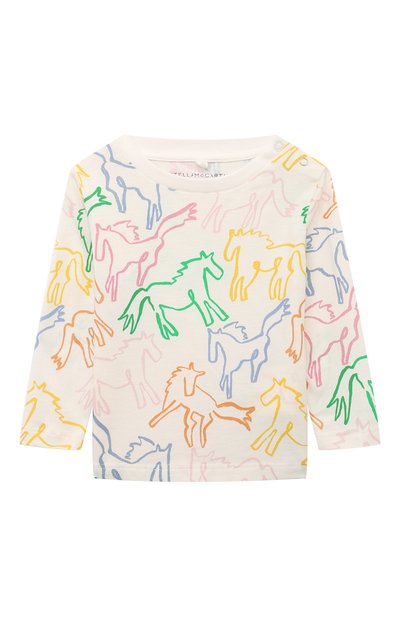 Хлопковый лонгслив STELLA MCCARTNEY, арт. TV8120
