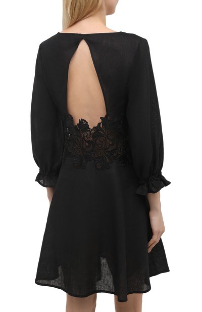 Льняное платье ERMANNO SCERVINO, арт. D384Q311LBJ, фото 4
