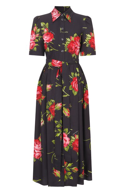 Женское хлопковое платье DOLCE & GABBANA, арт. F6JFNT/HS5UT