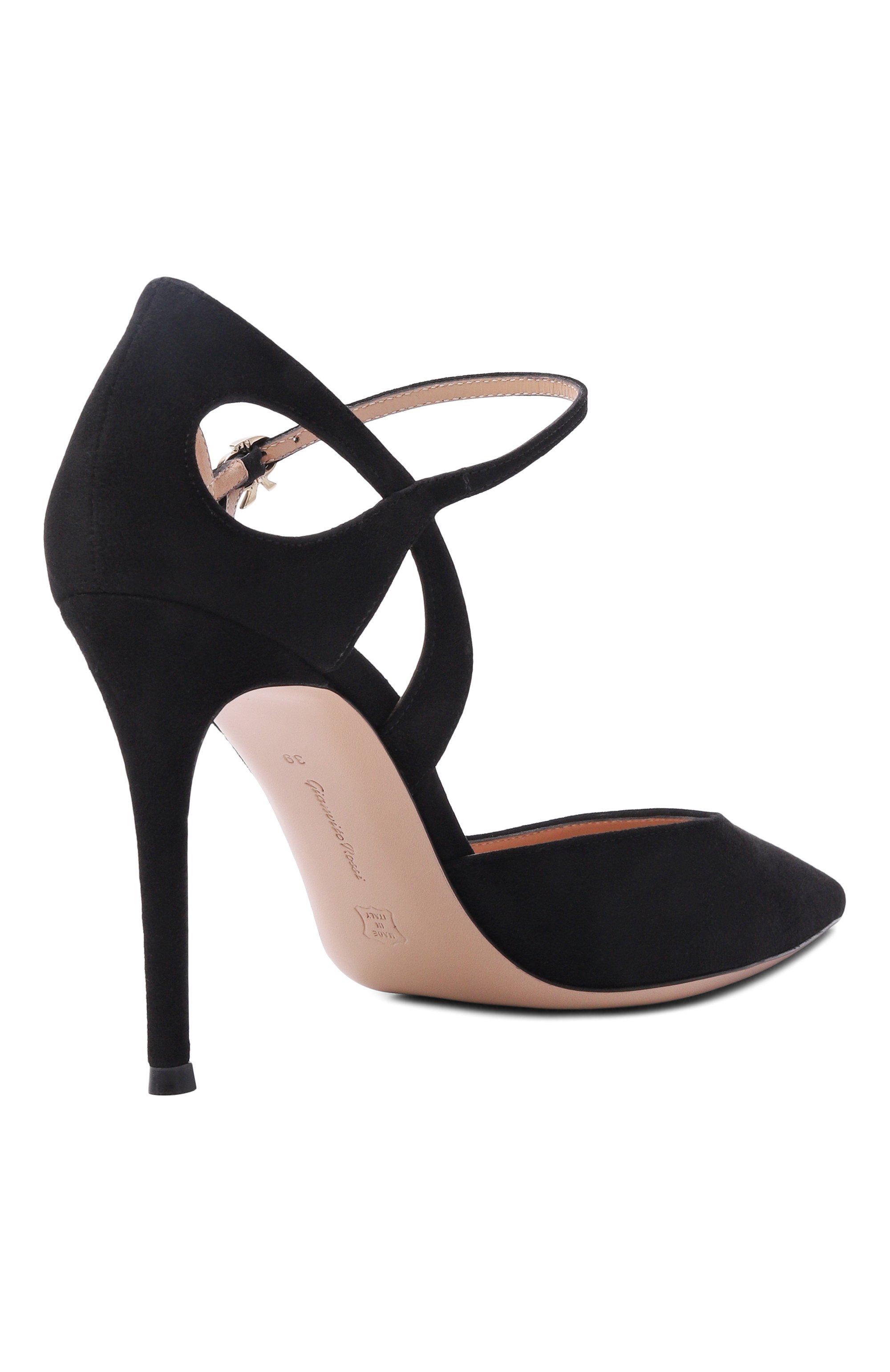 Замшевые туфли charlotte 95 GIANVITO ROSSI, арт. G41049.95RIC.CAMNER0, фото 5