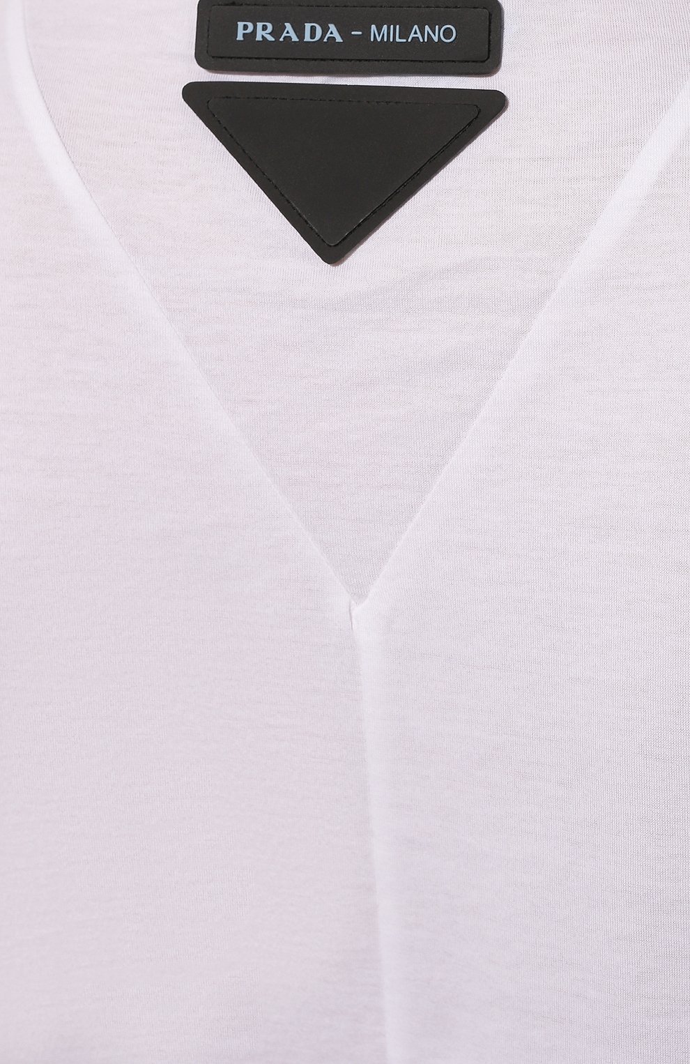 Хлопковая футболка PRADA, арт. 135668-1QJT-F0009-182, фото 5