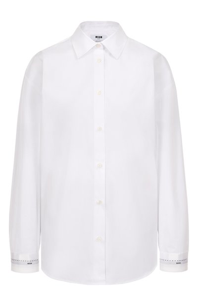 Женская хлопковая рубашка MSGM, арт. 3941MDE13X/257602
