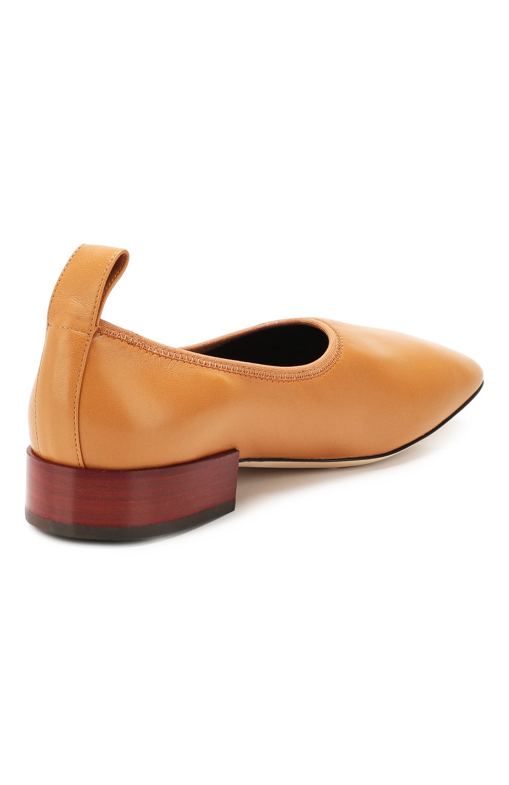 Кожаные балетки ballerina 25 LOEWE темно-бежевого цвета по цене 69950 руб., арт. L814466X03, фото 4 Кожаные балетки ballerina 25 LOEWE, арт. L814466X03, фото 4