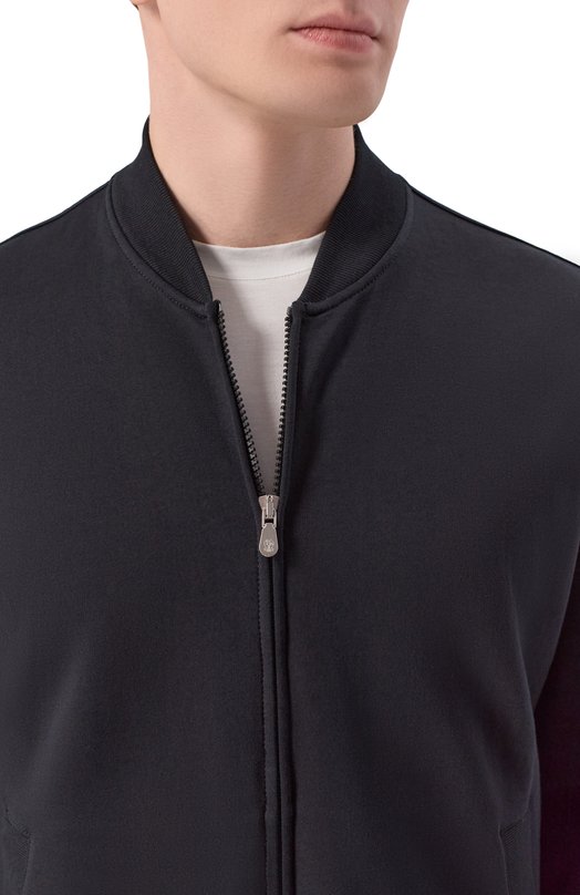 Хлопковая толстовка Brunello Cucinelli MW8639072G Чёрный  MW8639072G Фото 5