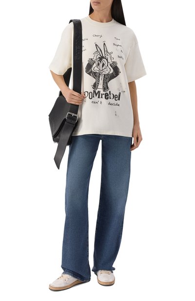 Женская хлопковая футболка DOMREBEL, арт. DECISI0NS/T-SHIRT
