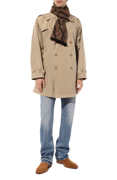 Мужской шерстяной шарф LANVIN, арт. SCARVES/5456