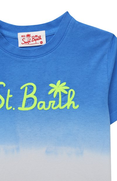 Хлопковая футболка MC2 SAINT BARTH, арт. STBK/P0RT0FIN0 JR T/00833D, фото 3