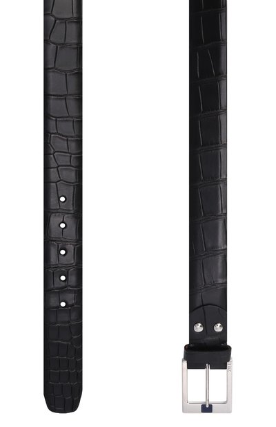 Ремень из кожи аллигатора ZILLI, арт. B01135M1010VPALB0_001, фото 3