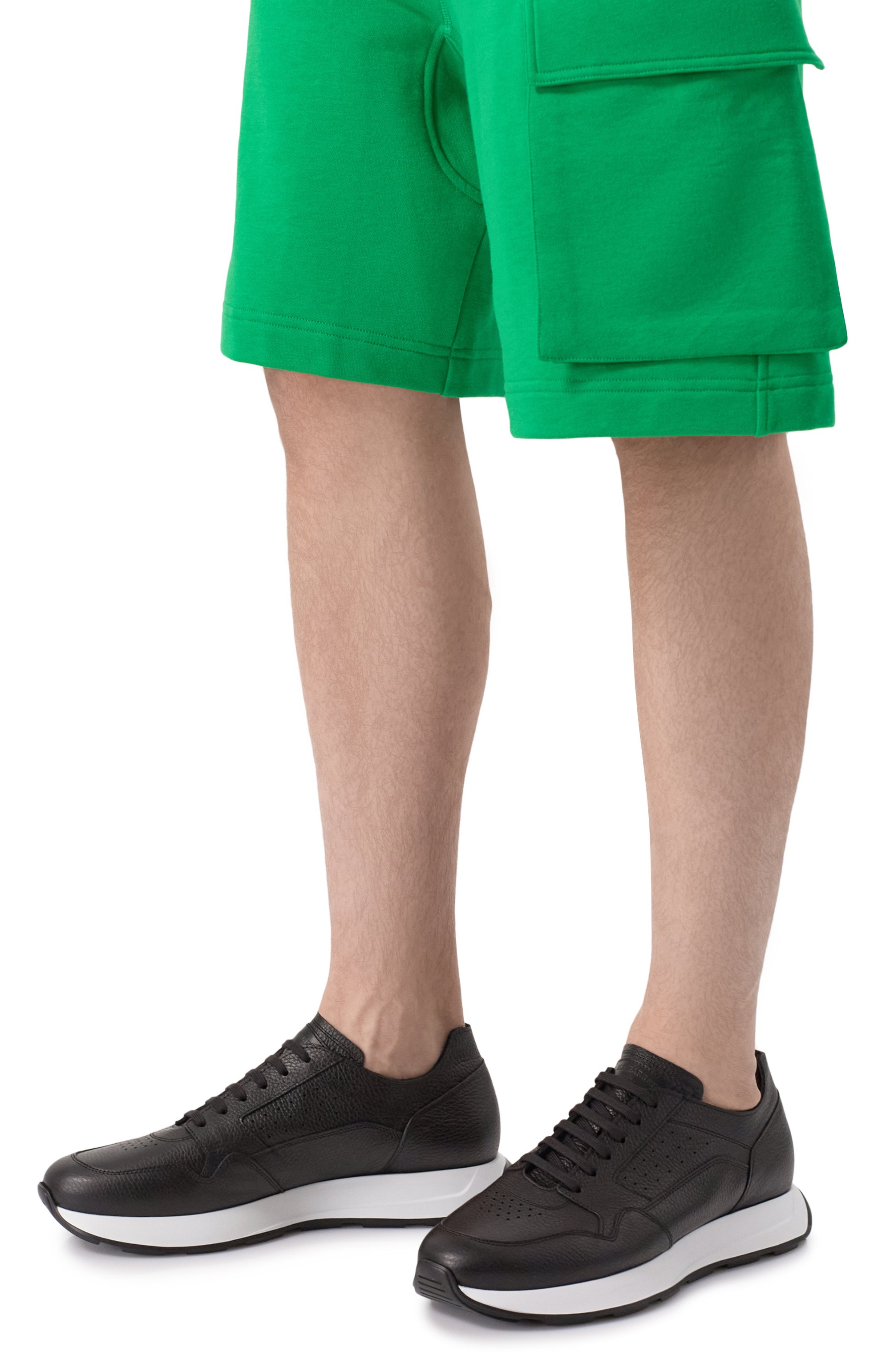 Кожаные кроссовки BLU BARRETT, арт. WAB-12878.14, фото 3