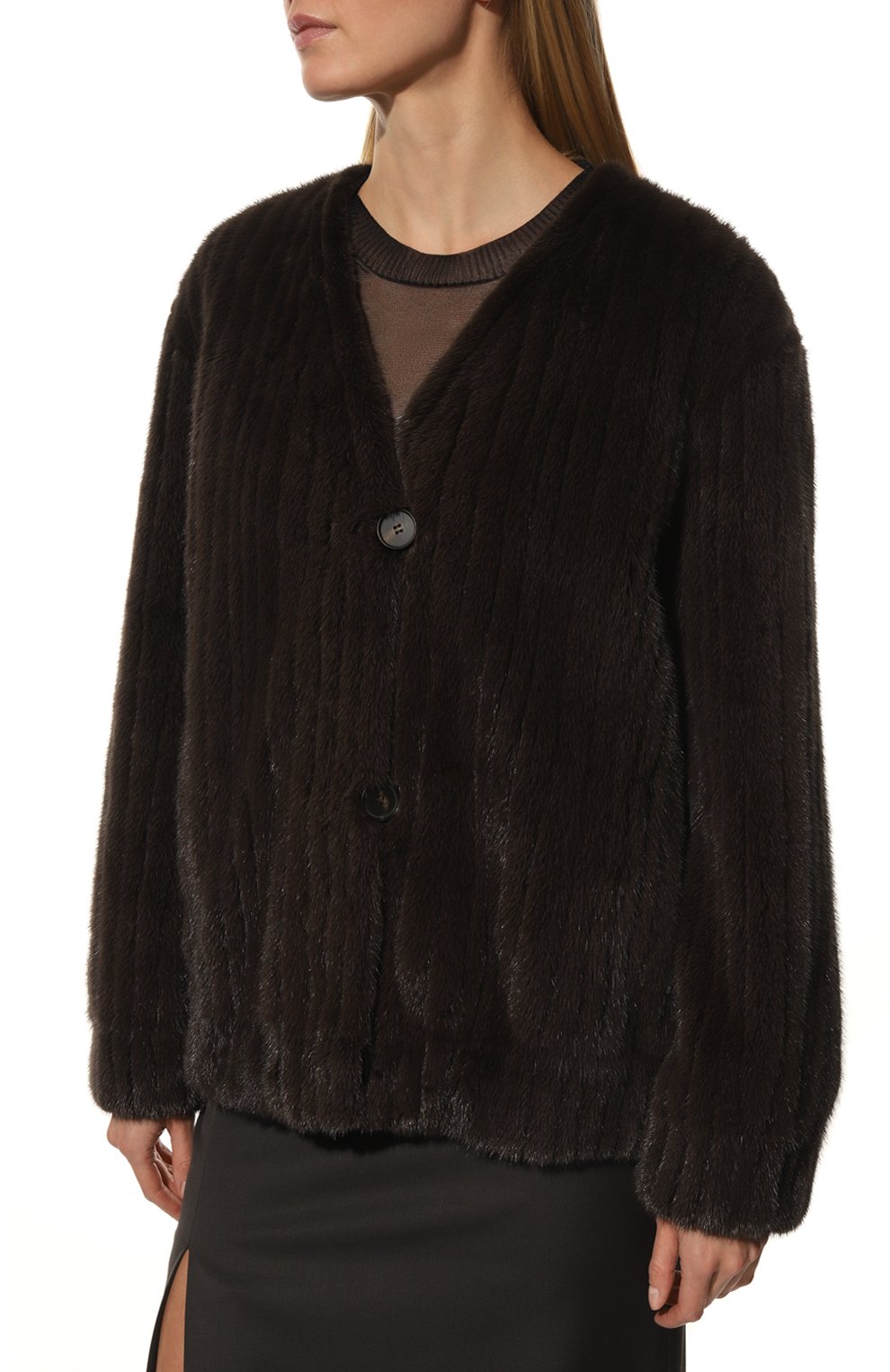 Кардиган из мех а норки COLOR TEMPERATURE, арт. Н,З-10/455, фото 3