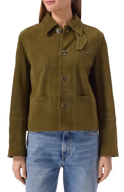 Замшевая куртка ZADIG AND VOLTAIRE, арт. RW0W01273, фото 3