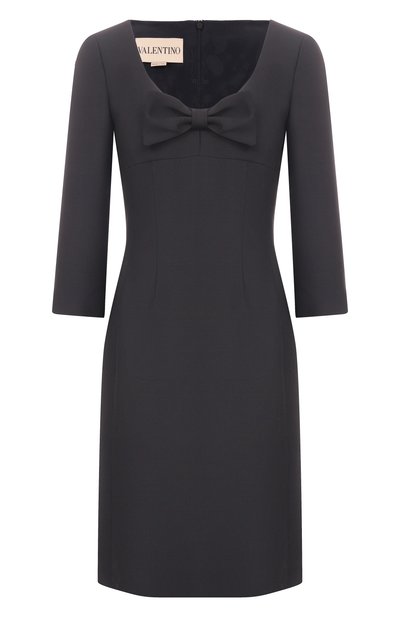 Женское платье из шерсти и шелка VALENTINO, арт. 7B0VAH20/1CF