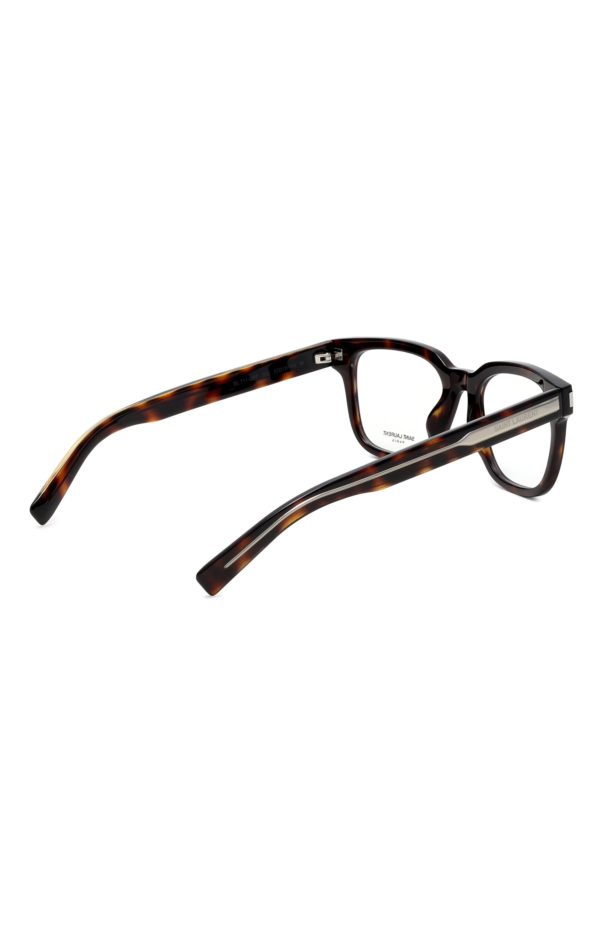 Оправа SAINT LAURENT коричневого цвета по цене 42100 руб., арт. SL 711 0PT 002, фото 5 Оправа SAINT LAURENT, арт. SL 711 0PT 002, фото 5