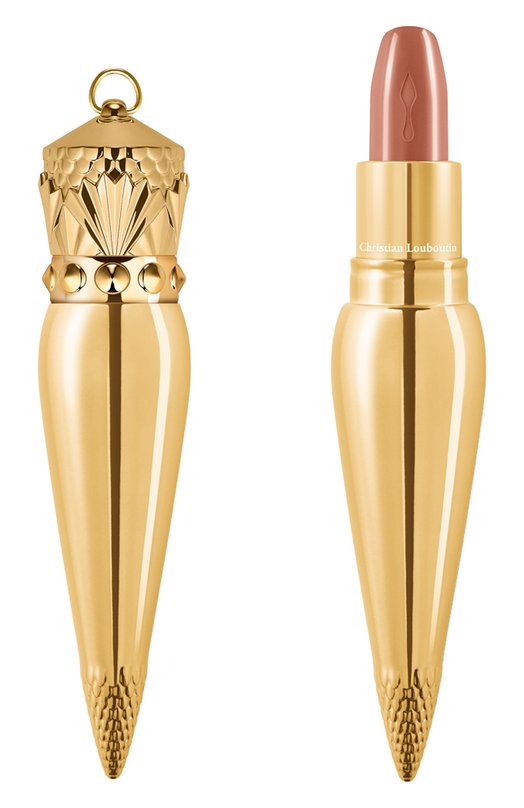 фото Помада для губ с атласным блеском rouge louboutin silky satin, оттенок soft goji christian louboutin