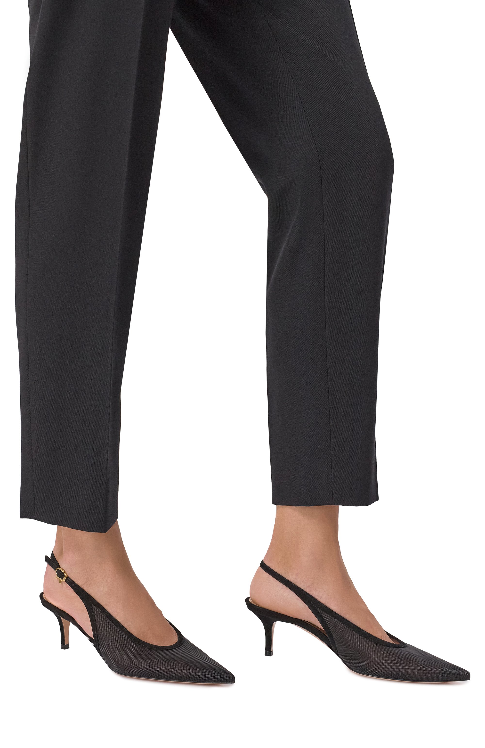 Комбинированные туфли robbie 55 GIANVITO ROSSI, арт. G95587.55RIC.0XCNENE, фото 3