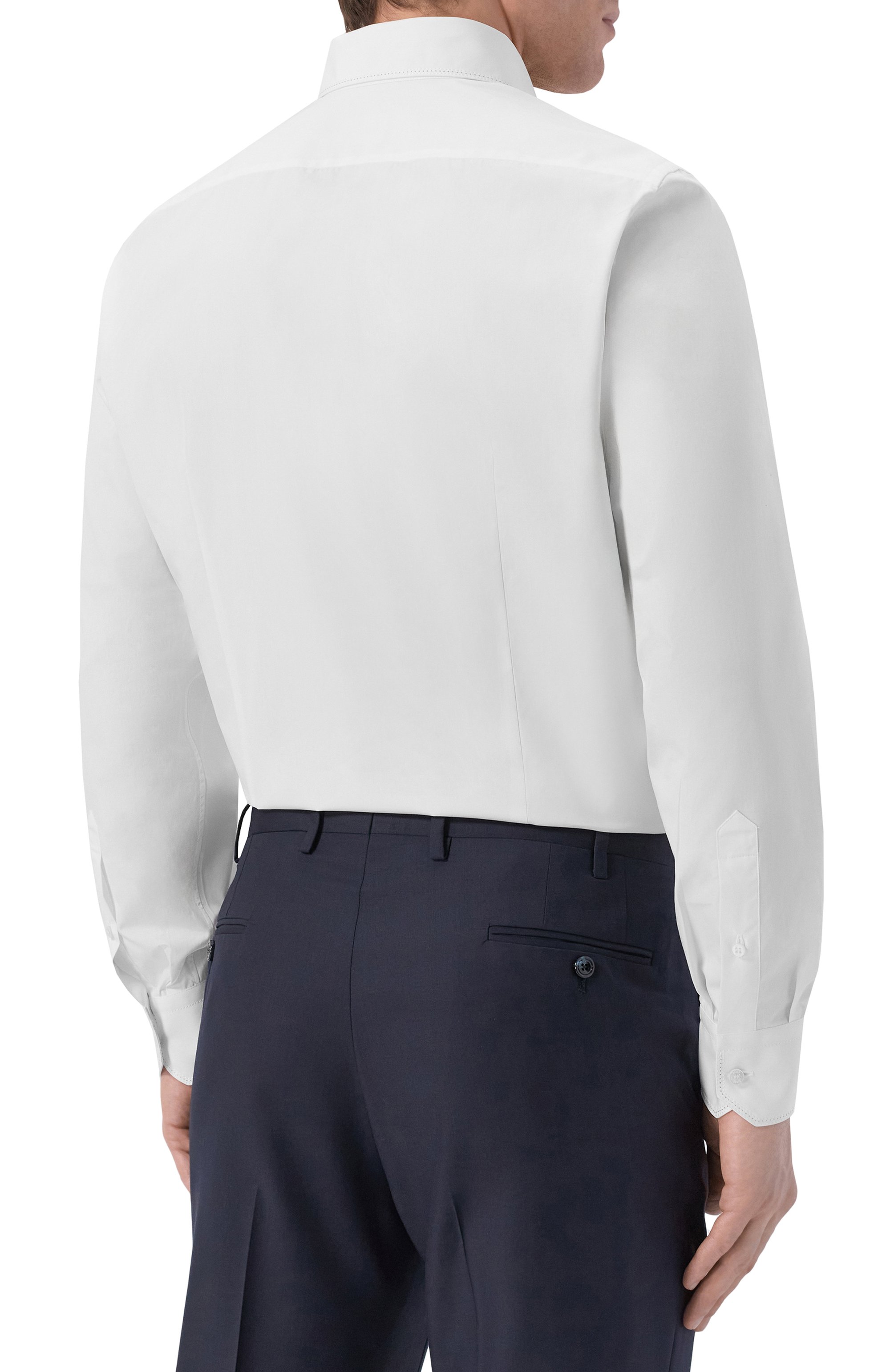 Хлопковая сорочка ZILLI, арт. CLAB03M010056240U, фото 4