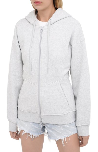 Хлопковый кардиган ALEXANDERWANG.T, арт. 4CC2202021, фото 3