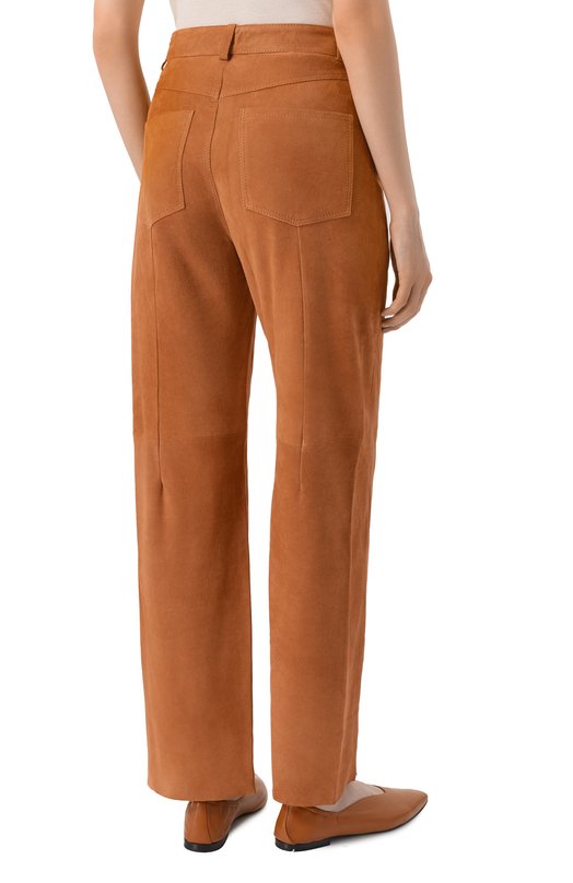 Замшевые брюки Erika Cavallini P6SW03 Оранжевый  P6SW03 Фото 4