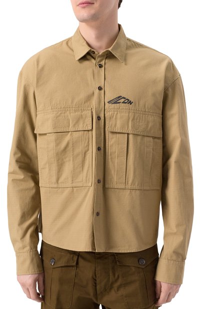 Хлопковая рубашка icon DSQUARED2, арт. S79DL0052/D35224, фото 3