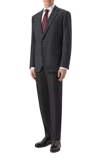 Шерстяные брюки ZEGNA, арт. 75TB12/C48F01, фото 2