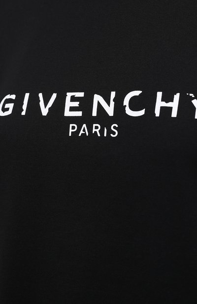 Хлопковая футболка GIVENCHY, арт. BW708H3Z0Y, фото 5