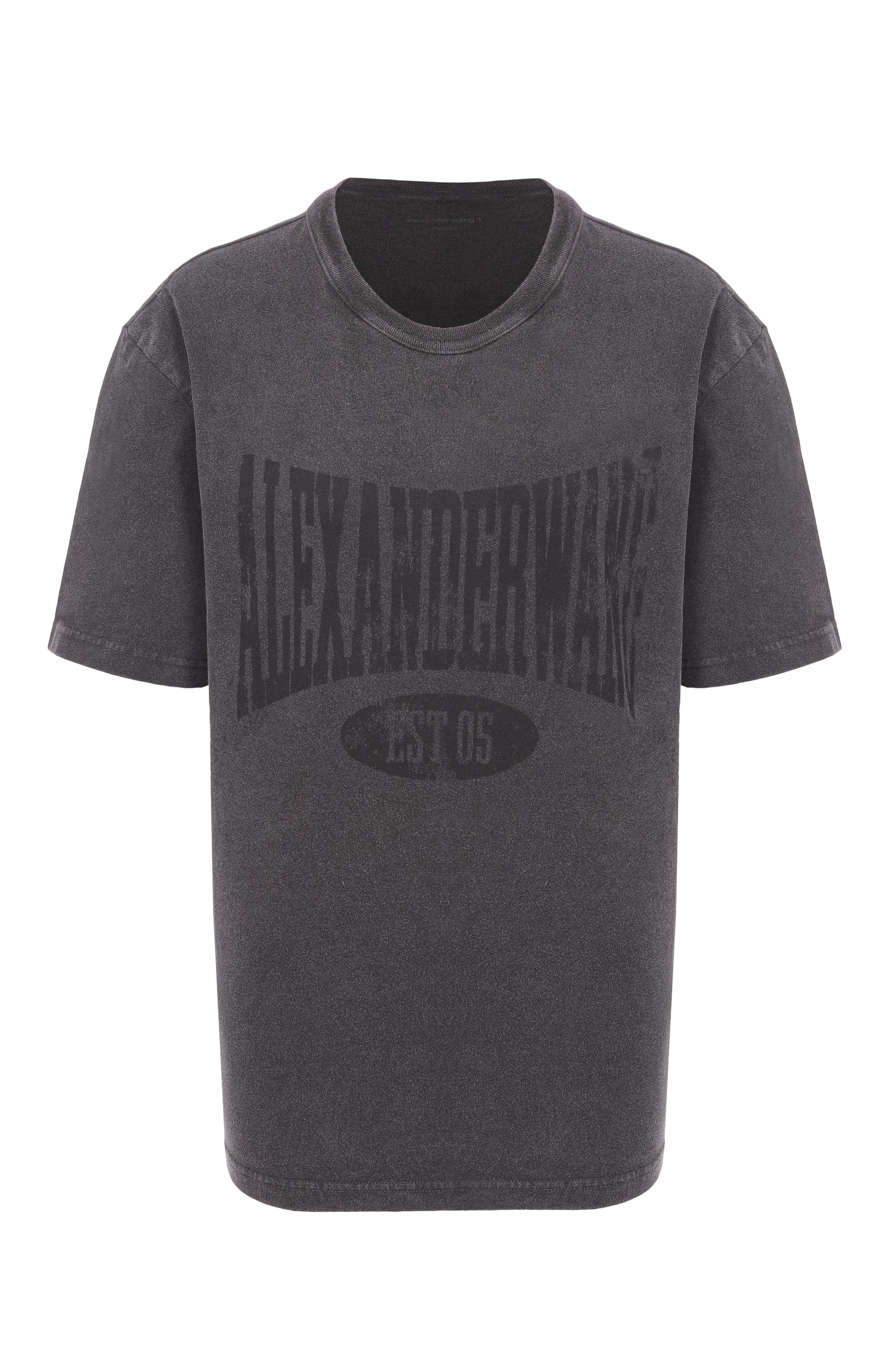 Хлопковая футболка ALEXANDERWANG.T, арт. 4CC2251542, фото 1