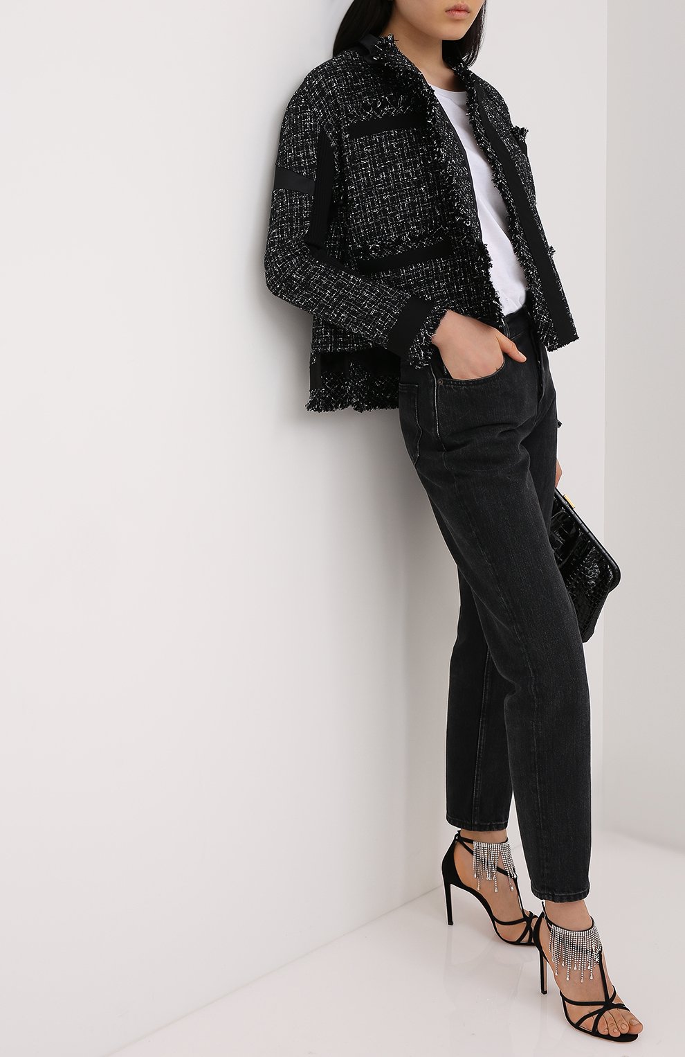 Замшевые босоножки bijou 100 JIMMY CHOO, арт. BIJ0U 100/DRS, фото 2