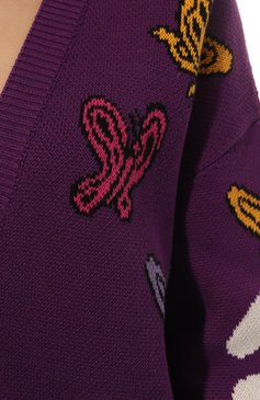 Кардиган из хлопка и шелка NERVURE, ар�т. 10030, фото 6