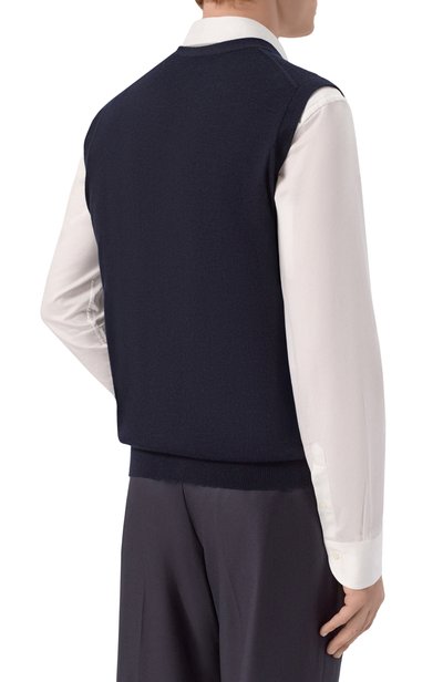 Жилет из кашемира и шелка CORNELIANI, арт. 28M536/2A25129, фото 4