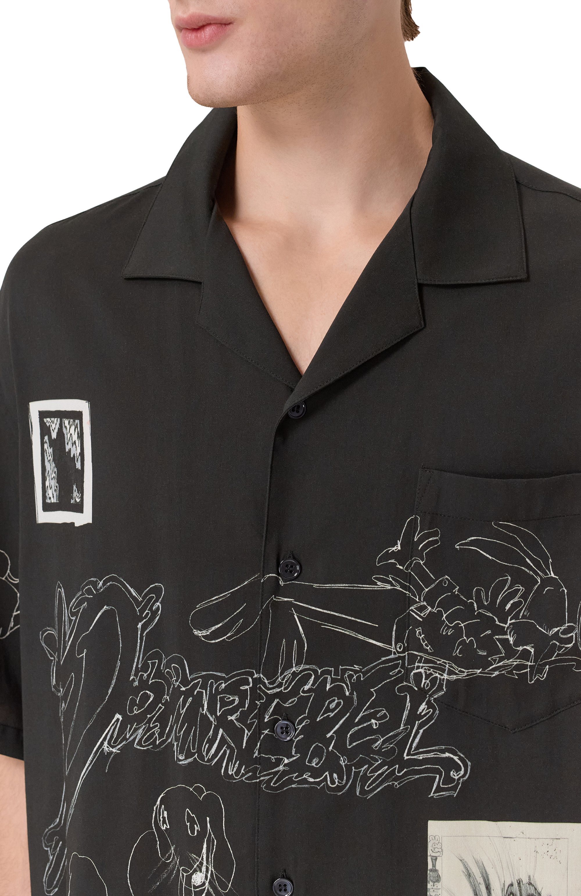 Рубашка из вискозы DOMREBEL, арт. M ASSEMBLAGE, фото 5