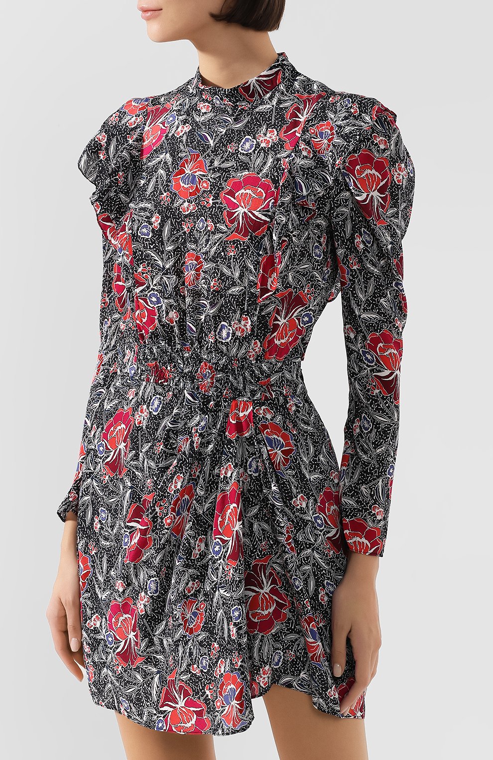 Шелковое платье ISABEL MARANT ETOILE, арт. R01463-19A032E/Y0ANA, фото 3