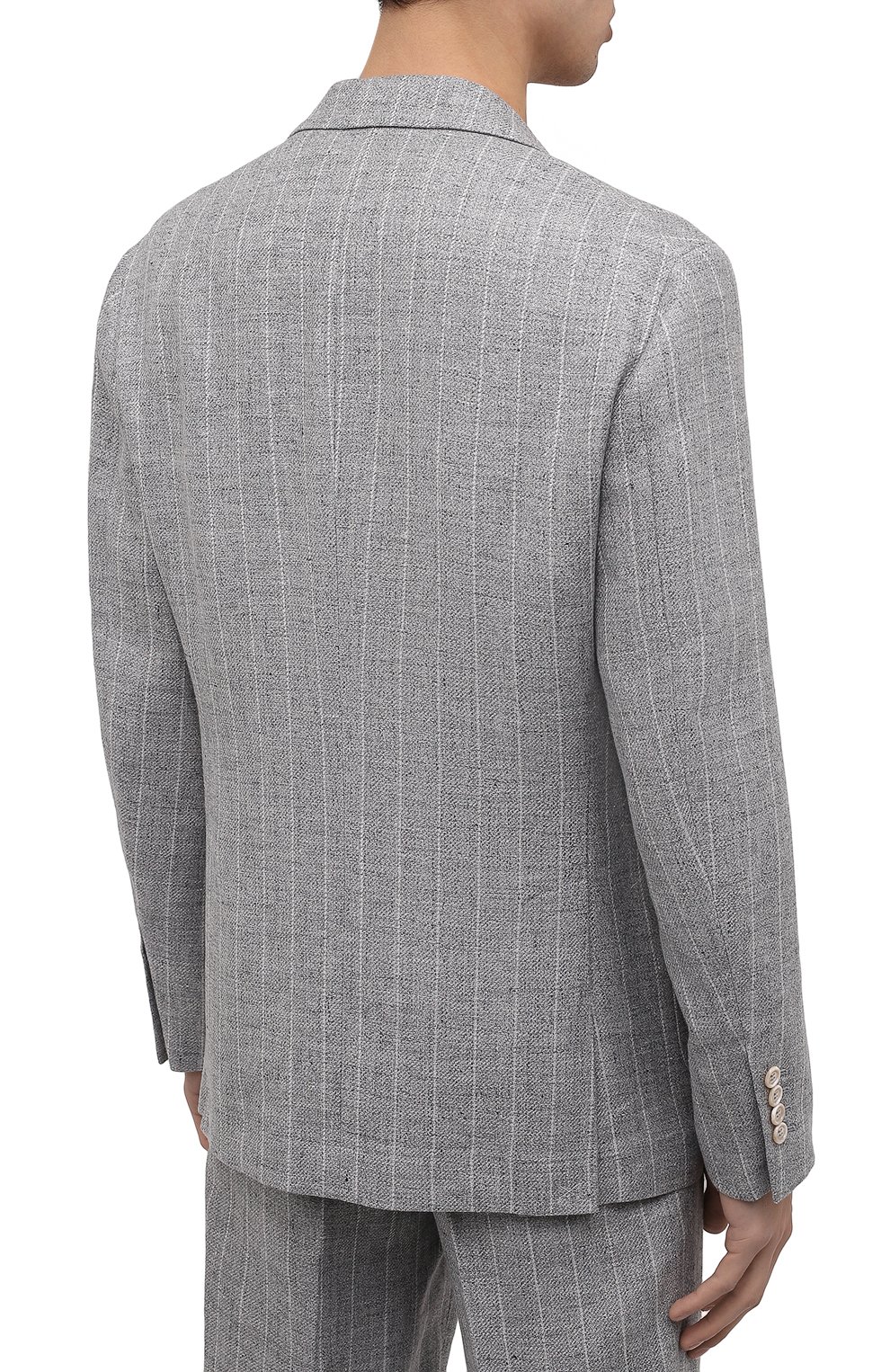Костюм изо льна и шерсти BRUNELLO CUCINELLI, арт. MW461EDNT, фото 3