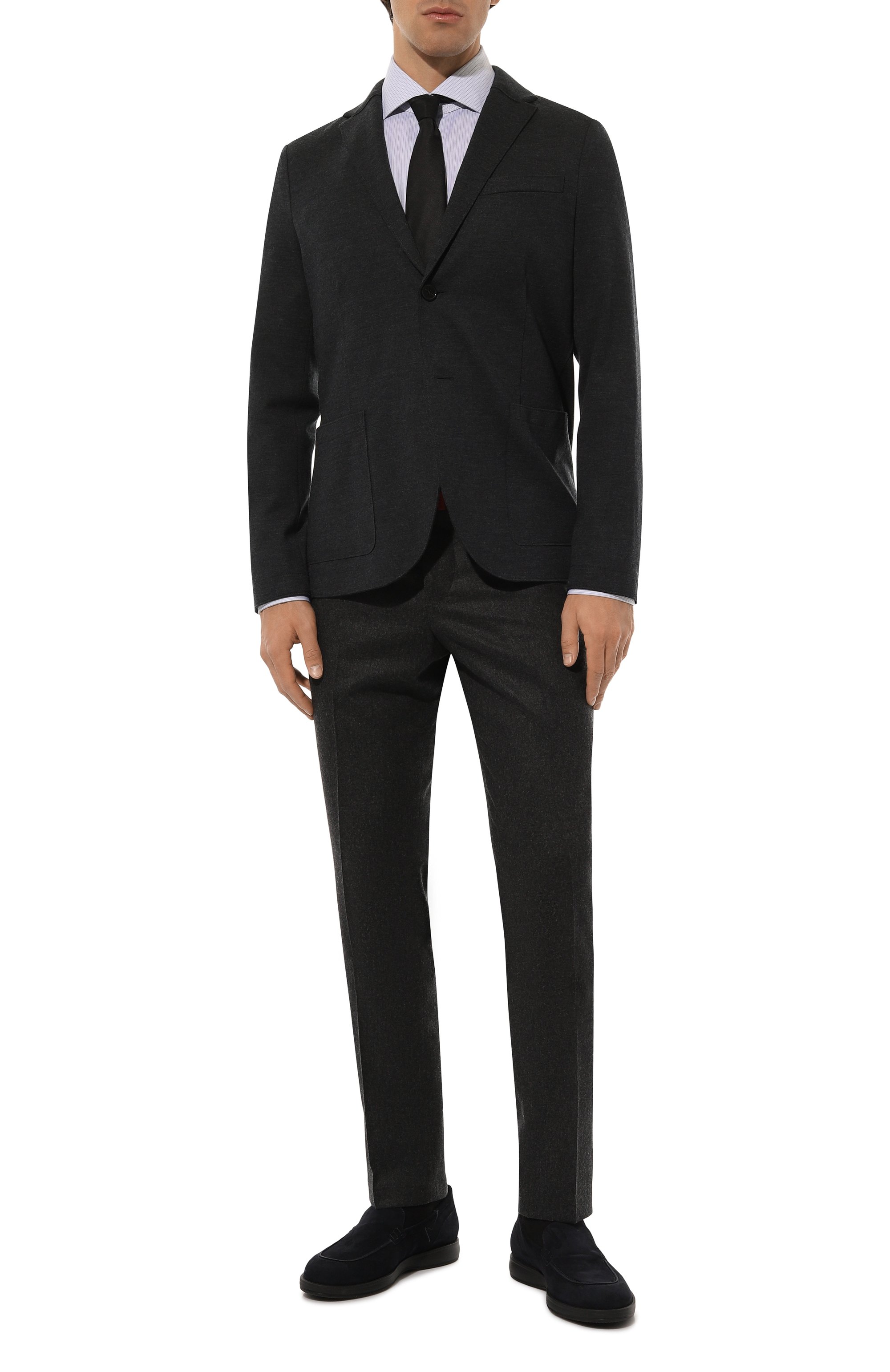 Шерстяные брюки KITON, арт. UFPP79K0123E03, фото 2