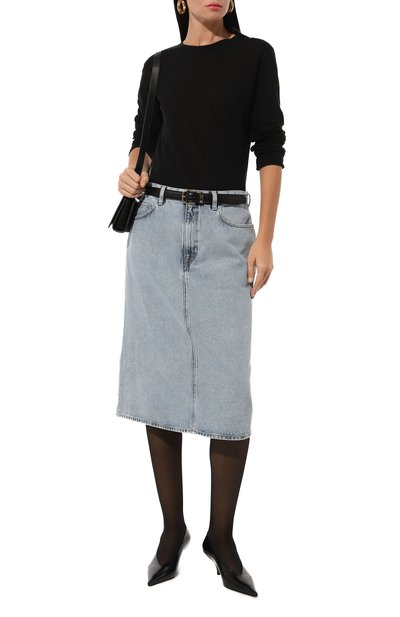 Хлопковый лонгслив JIL SANDER, арт. J40GC0006/J45031, фото 2