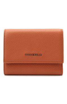 Женские кожаное портмоне COCCINELLE оранжевого цвета, арт. E2 IW5 11 10 01 | Фото 1 (Кросс-КТ: другое; Материал: Натуральная кожа; Нос: Не проставлено; Материал сплава: Проставлено)