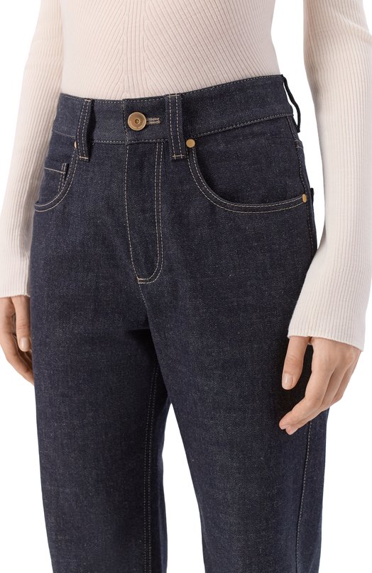 Джинсы Brunello Cucinelli ML134P5565 Синий  ML134P5565 Фото 5