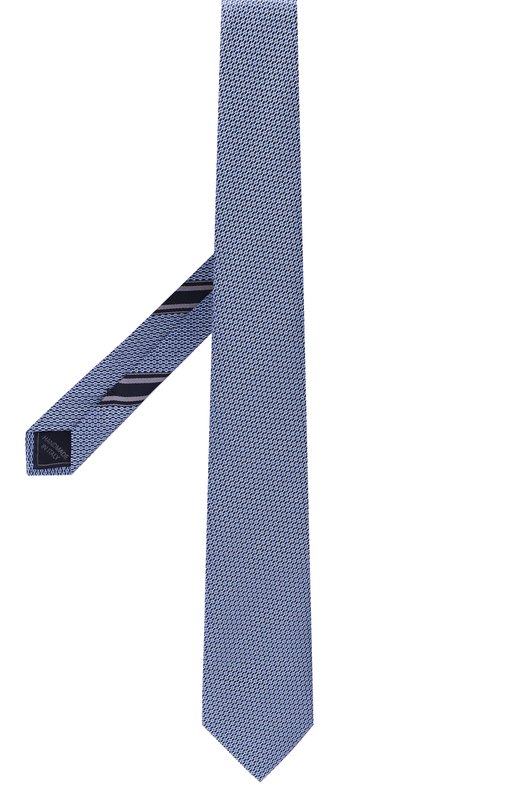 Шелковый галстук Brioni O61D00-PC465 Голубой  O61D00-PC465 Фото 3