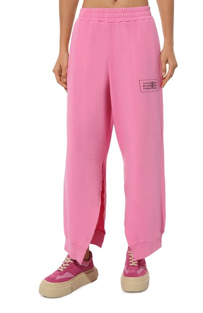 Хлопковые брюки MM6, арт. S52KA0515/M25004, фото 3