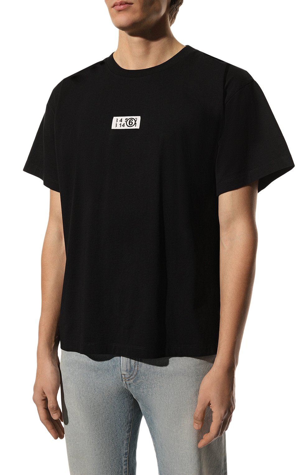 Хлопковая футболка MM6, арт. S52GC0275/S24312, фото 3