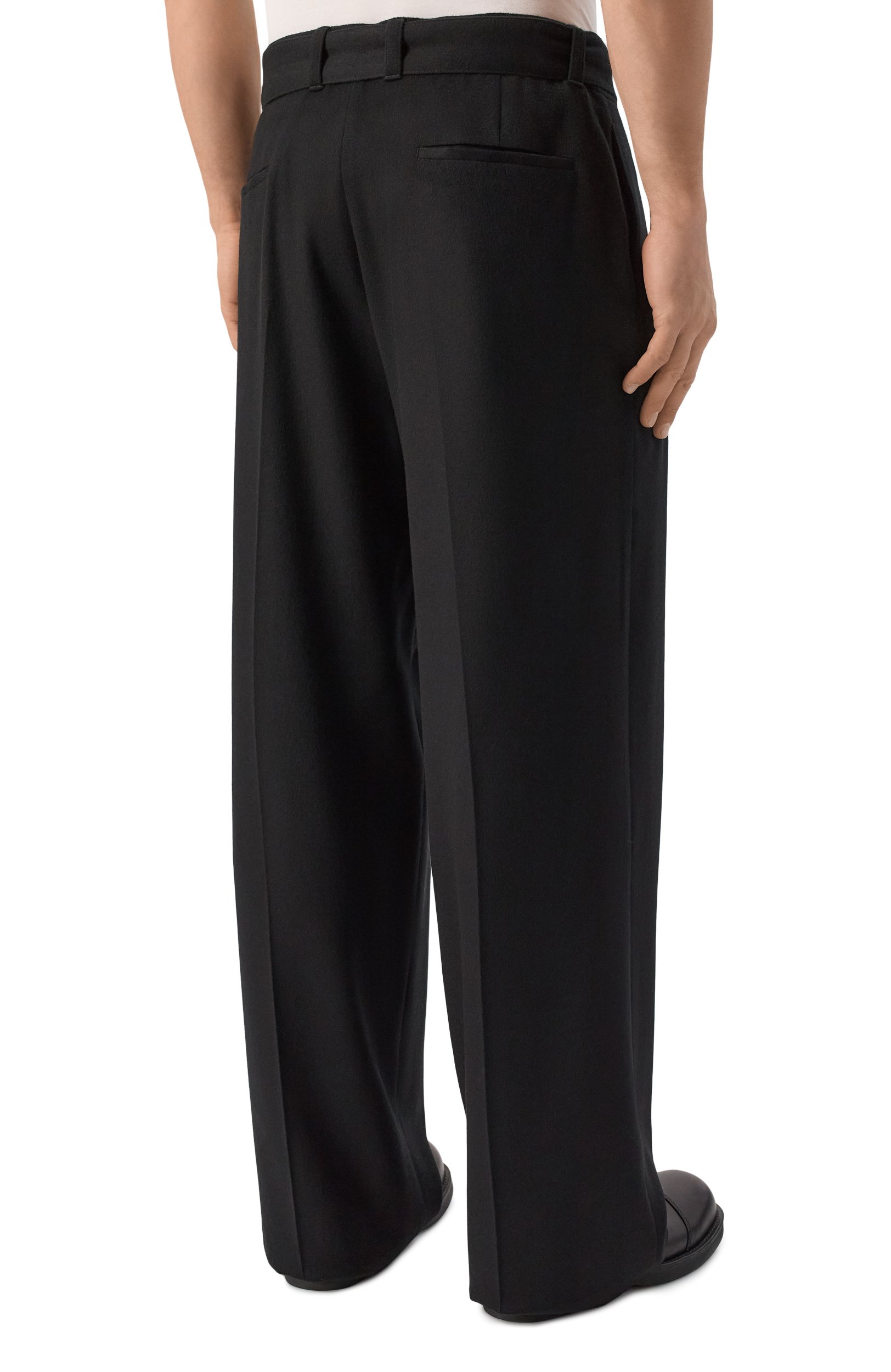 Брюки из шерсти и кашемира EMPORIO ARMANI, арт. EM004768/AF17835, фото 4