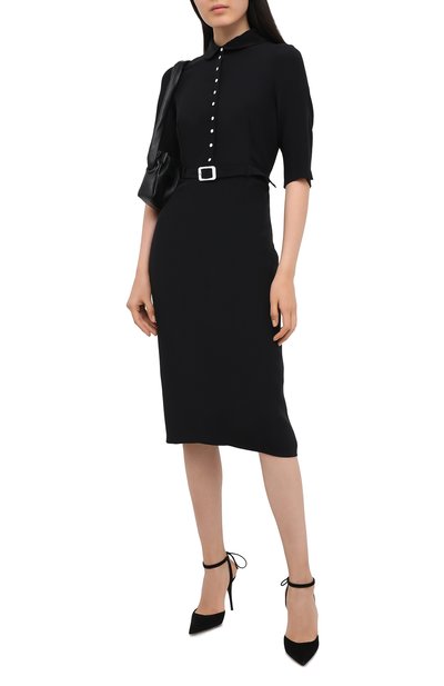 Платье TEGIN черного цвета по цене 80000 руб., арт. FD2133, фото 2 Платье TEGIN, арт. FD2133, фото 2