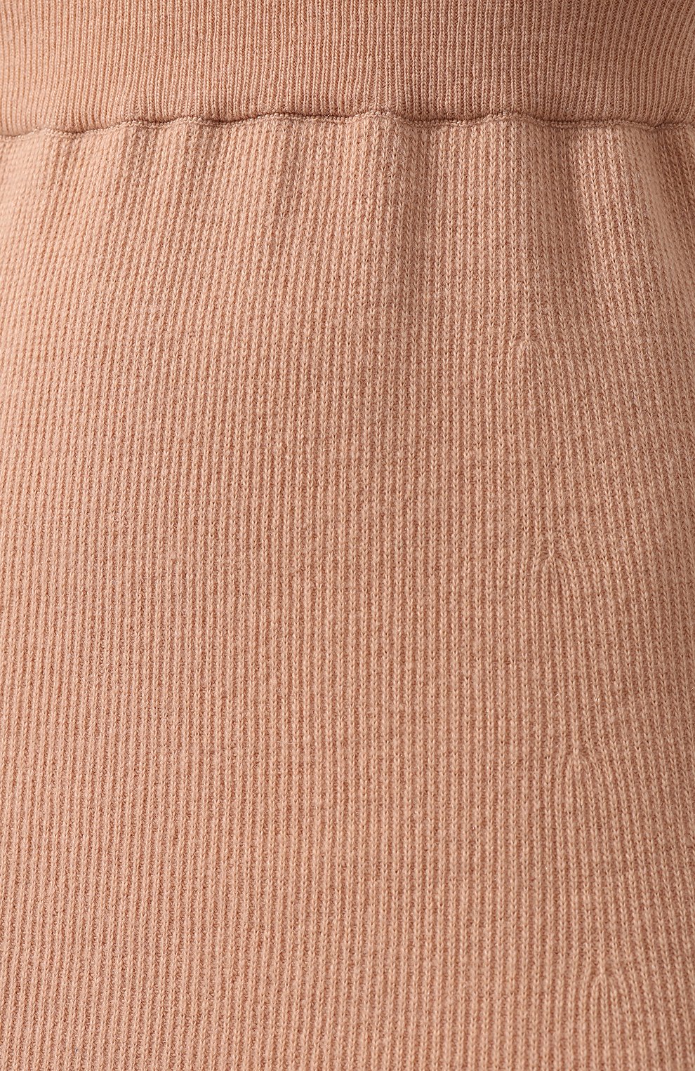 Юбка NANUSHKA розового цвета по цене 35650 руб., арт. PAAK_APRIC0T_CASHMERE BLEND RIB, фото 5 Юбка NANUSHKA, арт. PAAK_APRIC0T_CASHMERE BLEND RIB, фото 5
