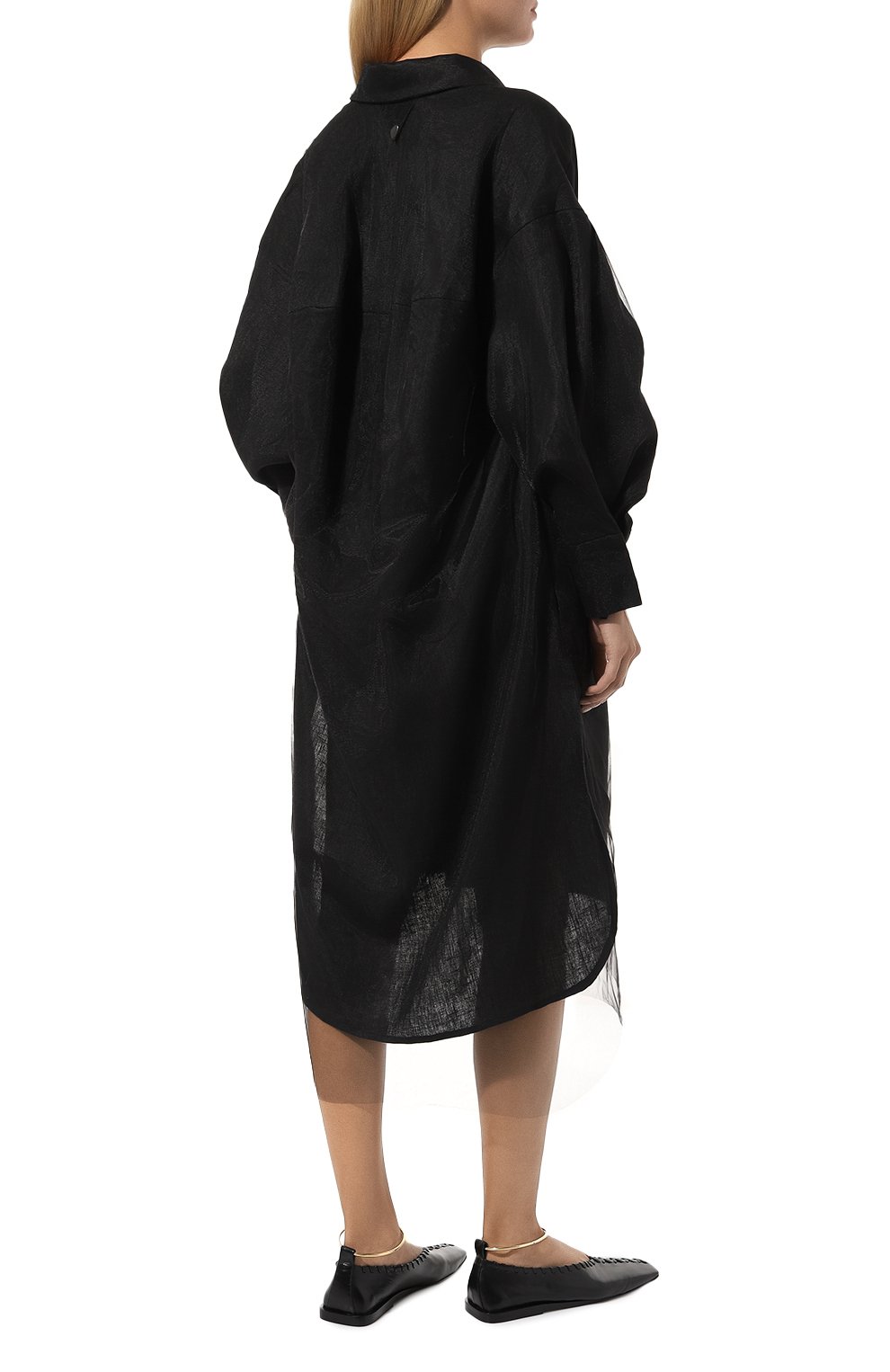 Платье изо льна и хлопка MIDGARD PARIS, арт. B42701, фото 4