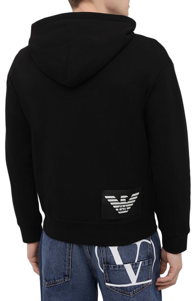 Хлопковая толстовка EMPORIO ARMANI, арт. 3L1MCF/1JHSZ, фото 4