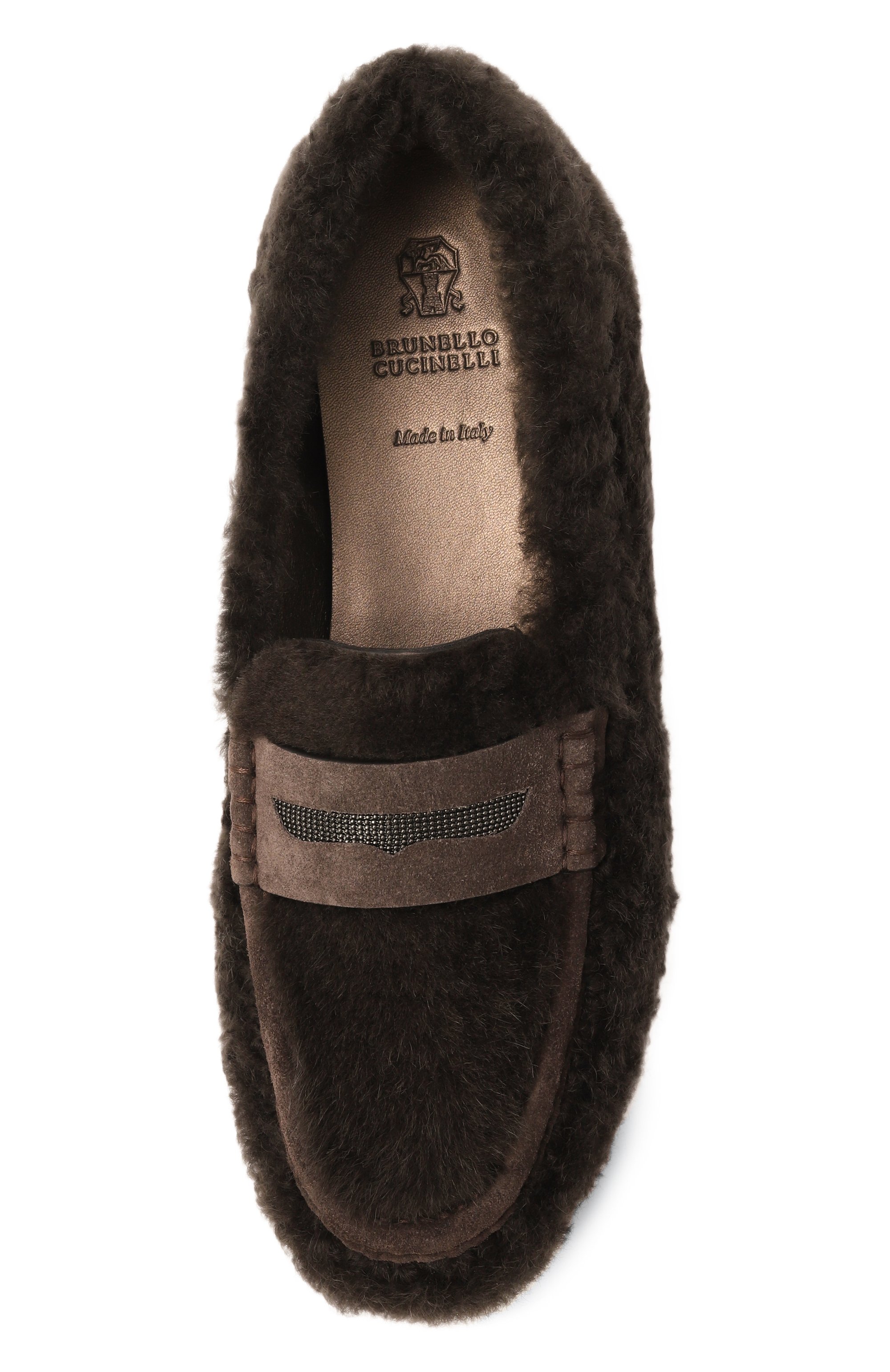 Пенни-лоферы из овчины BRUNELLO CUCINELLI, арт. MZBPG3113, фото 6