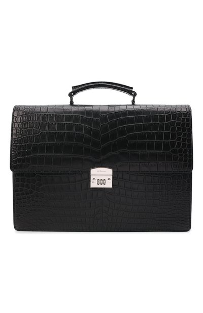 Портфель из кожи крокодила KITON, арт. UBWALLN00730/CP0R, фото 1