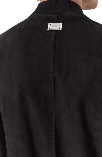 Замшевый бомбер DOLCE & GABBANA, арт. G9BL0L/GI913, фото 5