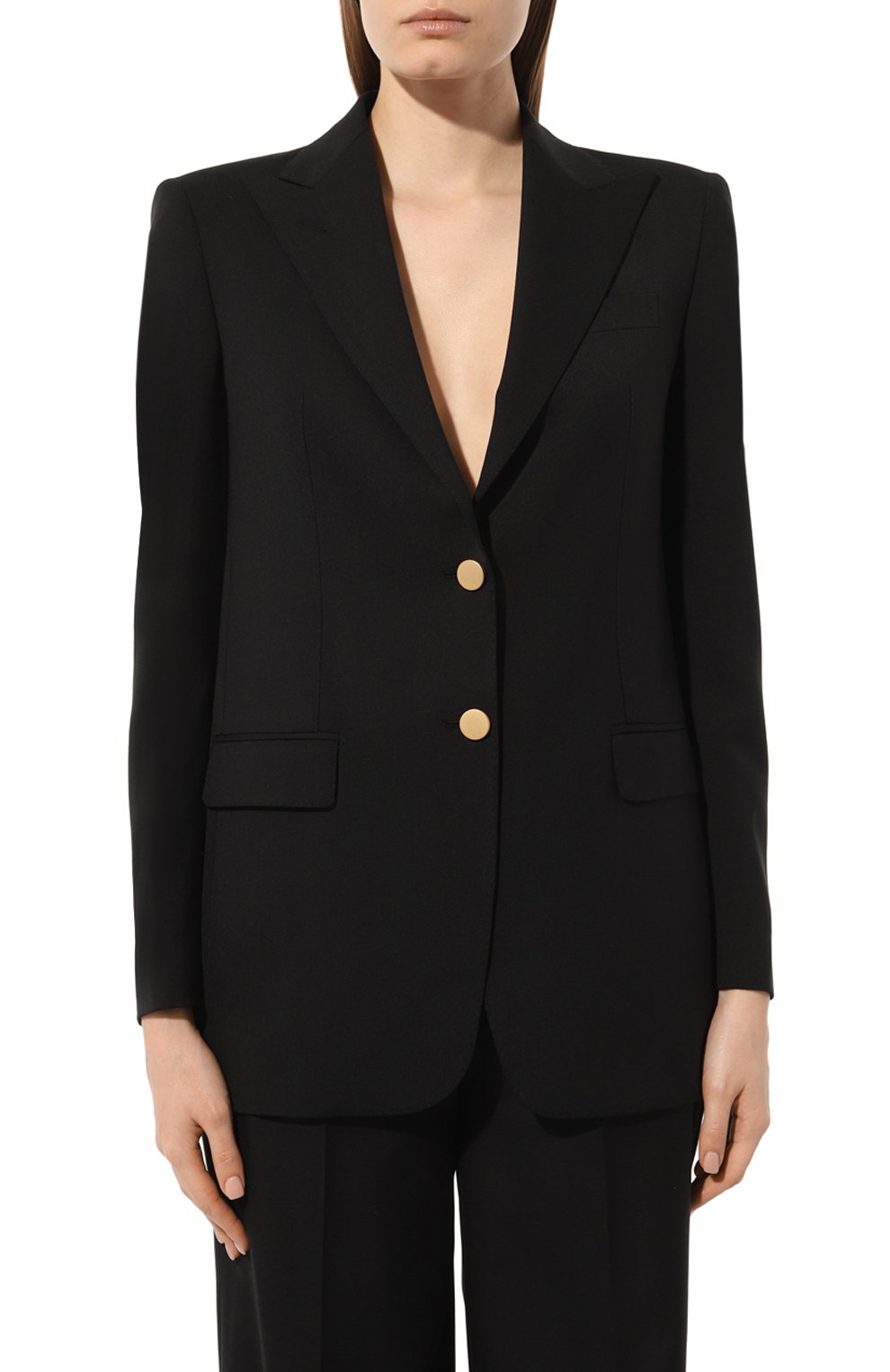 Жакет TAGLIATORE 0205 черного цвета по цене 79950 руб., арт. J-BERTHA16B/340205/EN820, фото 3 Жакет TAGLIATORE 0205, арт. J-BERTHA16B/340205/EN820, фото 3