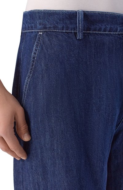 Джинсовые шорты 7 FOR ALL MANKIND темно-синего цвета по цене 22300 руб., арт. 7T6Y0U03-3BJ, фото 5 Джинсовые шорты 7 FOR ALL MANKIND, арт. 7T6Y0U03-3BJ, фото 5